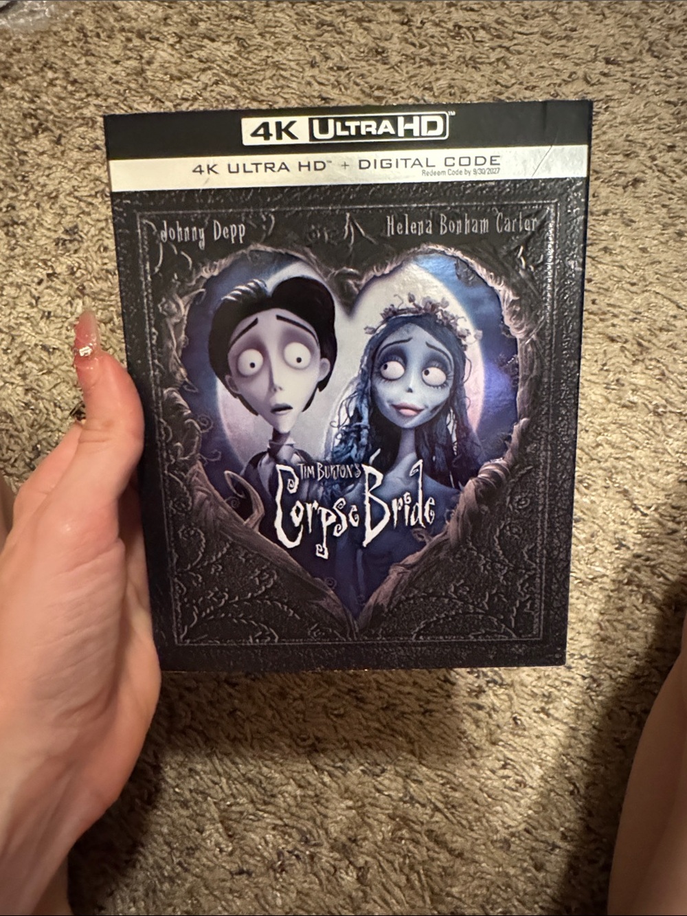4K Ultra HD Corpse Bride (Blue)
